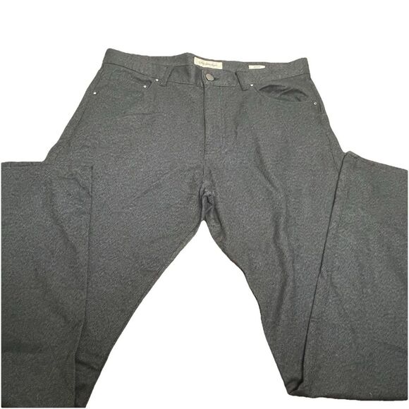 Calvin Klein Jeans Men's Straight Leg Dark Gray Denim Pants Size 36x34 Classic F - Picture 1 of 15